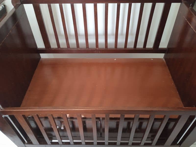 Baby/toddler wooden cot 8