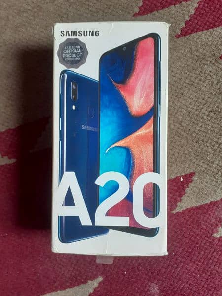 Samsung Galaxy A20 with box. 6