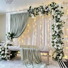 Small Nikkah Decor or Divider in Cheap rate We offer