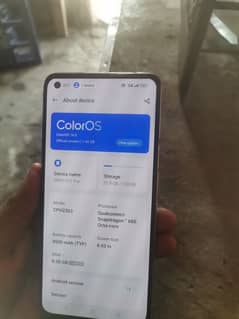 oppoF21 pro 8gb ram 128gb rom front finger fast charging