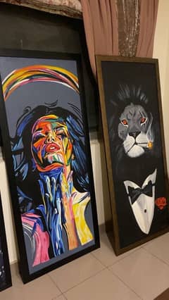 Oil and Acrylic paintings