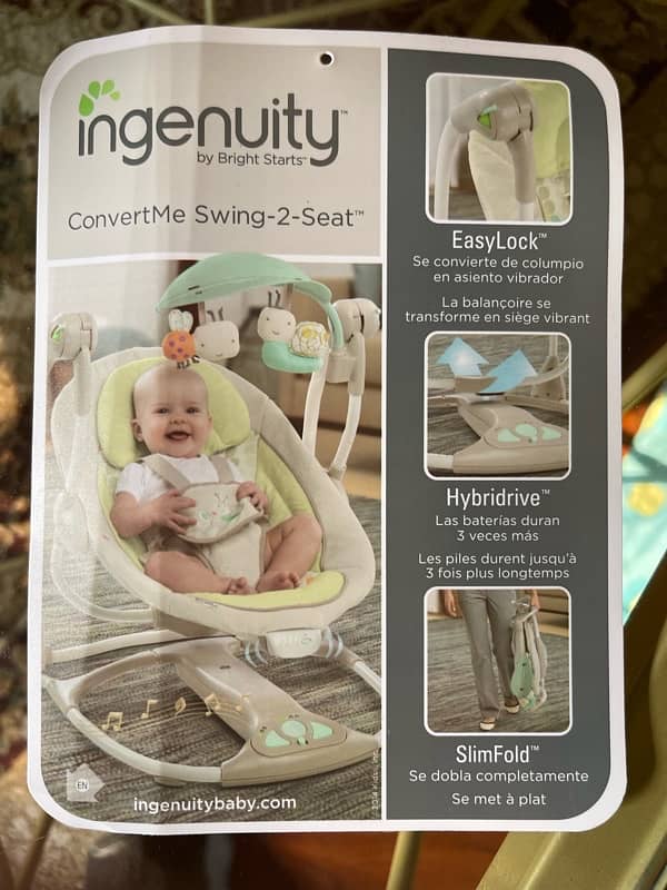 Baby swing/bouncer 4