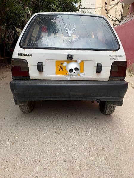 Suzuki Mehran 1993 model mint condition for WhatsApp: 03170223125 2