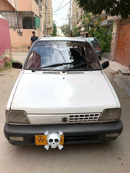 Suzuki Mehran 1993 model mint condition for WhatsApp: 03170223125 5