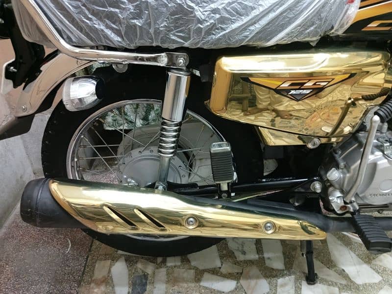 Honda CG 125 Gold Edition Model 2024 self start (0/3/2/0/4/0/9/2/4/2/9 9