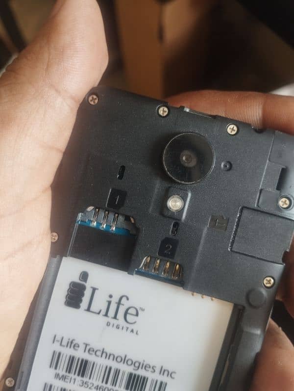 I Life Mobile Dual. sim. PTA approved. 4