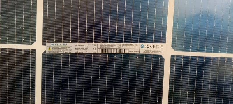 Solar JA 580watt Tier1 Bificial Panels available 4