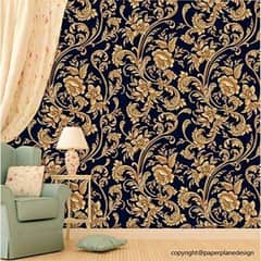 Wallpapers / Vinyl Floor / Wooden Floor / Blinds / Grass /Fluted Panel