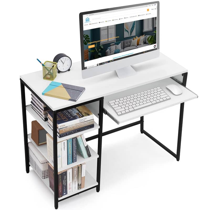 Modern Desktop Computer Desk Gaming PC Laptop Desk Work Table 5