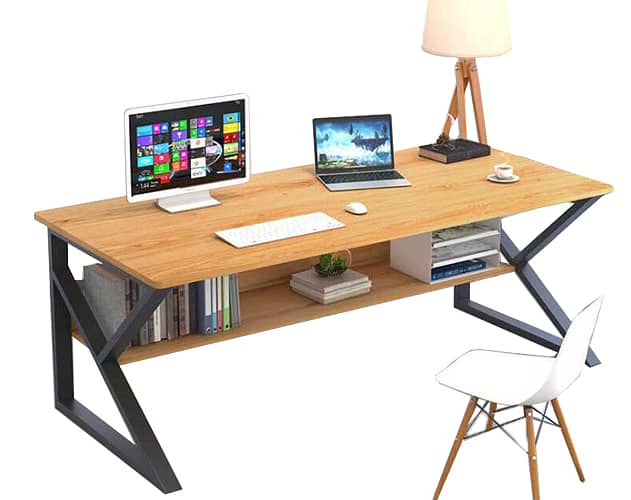 Modern Desktop Computer Desk Gaming PC Laptop Desk Work Table 9