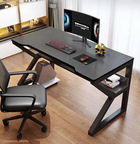 Modern Desktop Computer Desk Gaming PC Laptop Desk Work Table 13