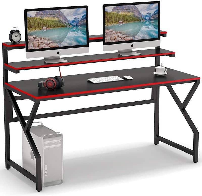 Modern Desktop Computer Desk Gaming PC Laptop Desk Work Table 15