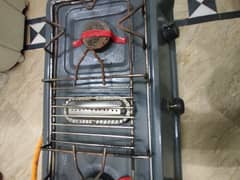 two burner kitchen gas stove