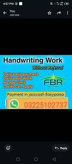 online work from home