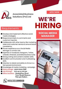 Social media manager