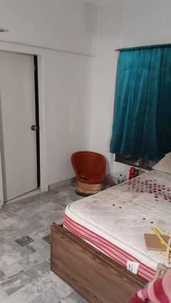 1 BED LOUNGE WELL MAINTAIN GROUND FLOOR IQRA COMPLEX