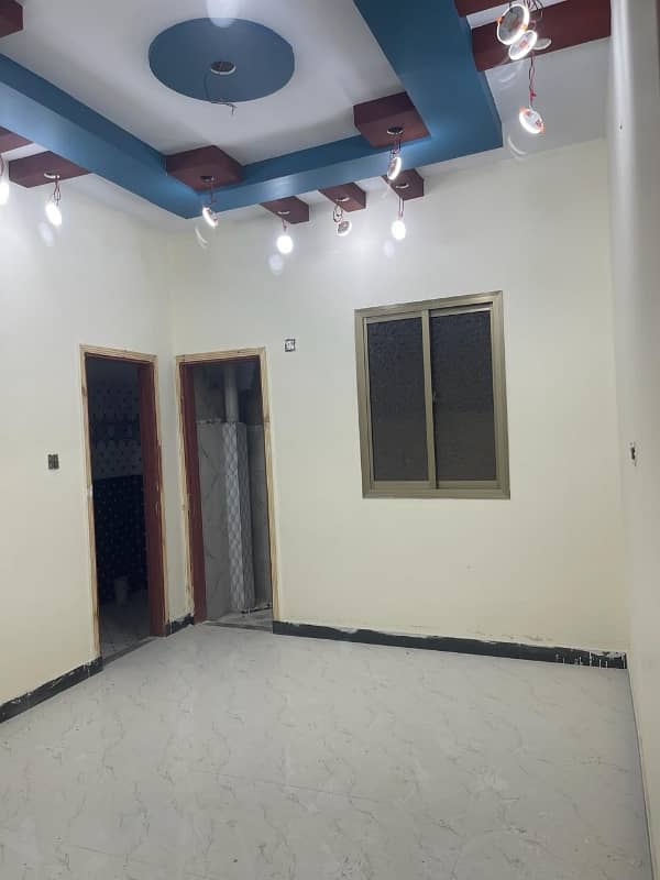 BRAND-NEW FLAT 2 BAD GROUND FLOOR NEAREST RASHID MINHAS ROAD 8