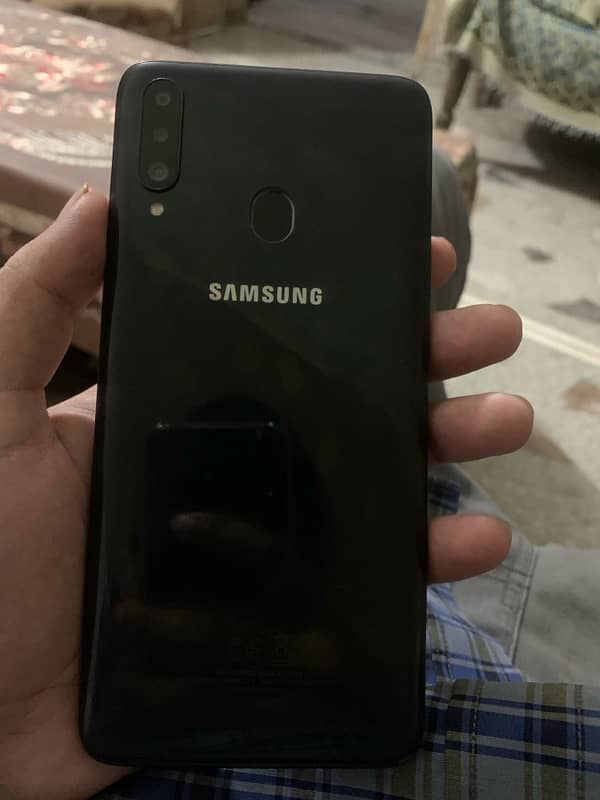 samsung A20s with box no open no repair just volume up wla butoon nihy 1