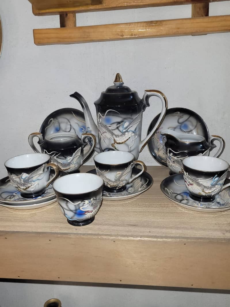 ANTIQUE WORLD PRESENTS GERMAN SILVER TEA SET INORIGIONLWORH SEEING 12