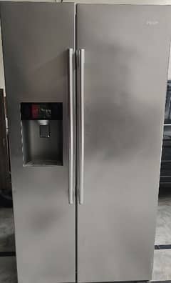 haier double door fridge / freezer