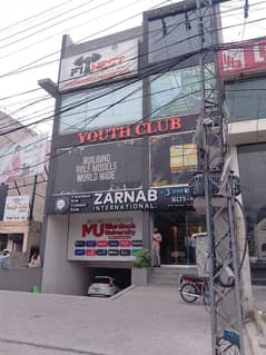 Johar town 20 Marla commercial rent 14 lac Building for sale