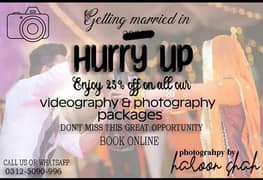 wedding videography & photography