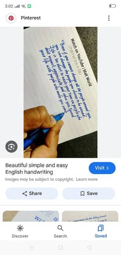 handwriting