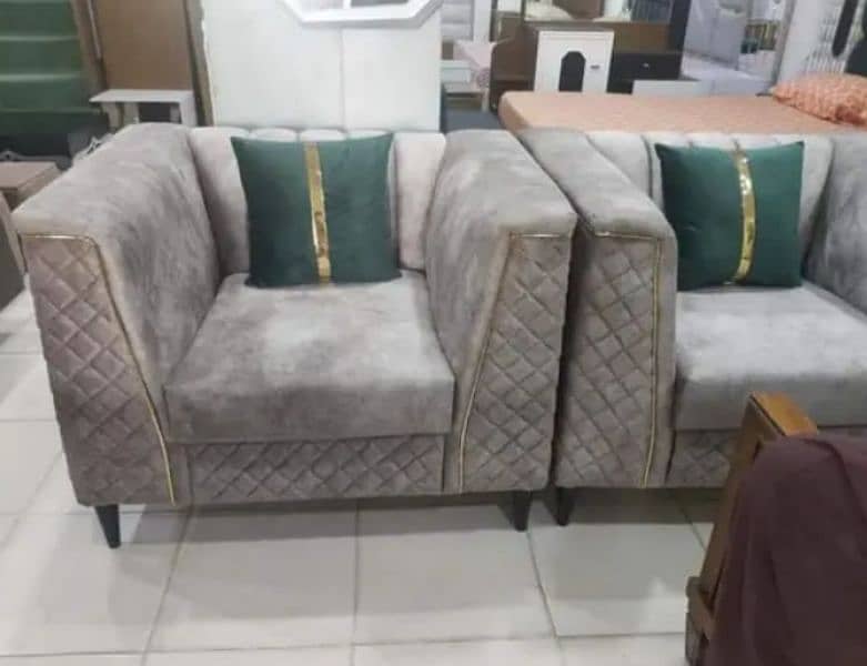 Sofa Poshish - Sofa Repair - L Shape Sofa Set - Fabric change - Sofa 6