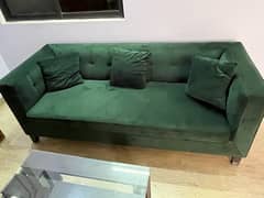 sofa set with table