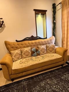 Skin royal sofa set 5 seater