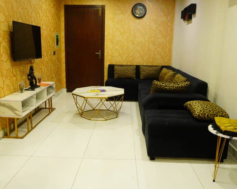 1 Bed VIP Luxury Apartment for rent in Bahria town 3