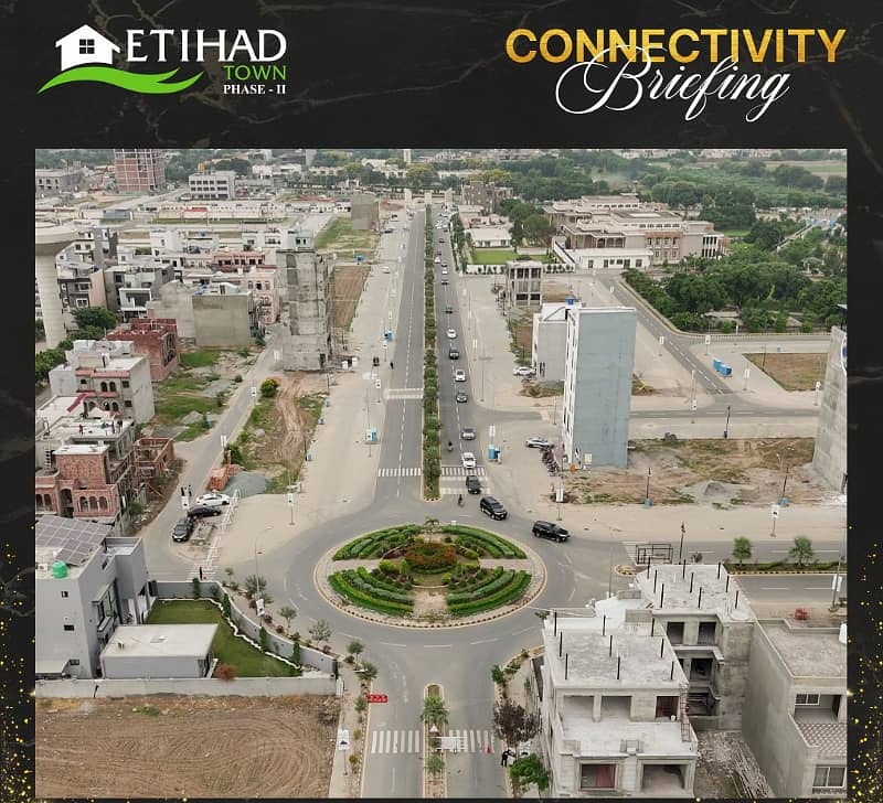 3,5,10,20 Marla Residential Plots LDA Approved For Sale On 3 Years Installments In Overseas Block Etihad Town Phase 2 Lahore 2