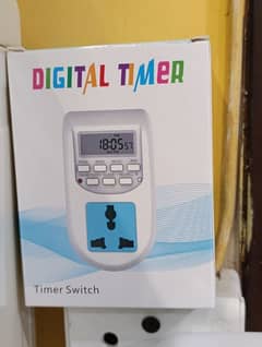 Digital Timer Device For Heavy Load Home Appliances