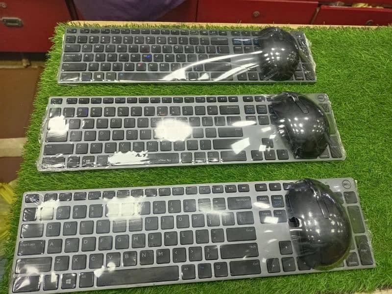 Dell wk717 keyboard and mouse pair multi davice 3