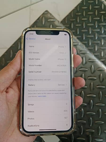 iPhone 12 64 GB non PTA 10/10 5