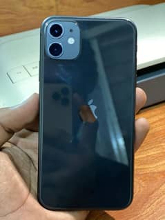 iPhone 11 display msg 128 GB non pta 78% health non pta with box