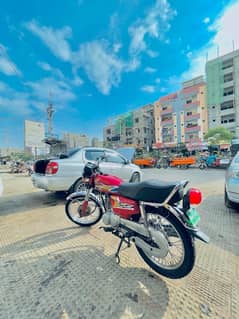 Honda CG 125 Karachi number