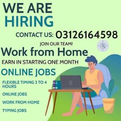 Part Time/and/Full Time/From Home/Based Job