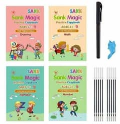 Sank Magic Practice Copybook Set Of 4 Books 0