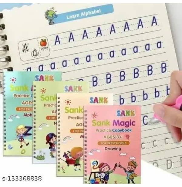 Sank Magic Practice Copybook Set Of 4 Books 3