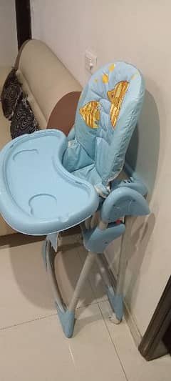 baby high chair and dining table