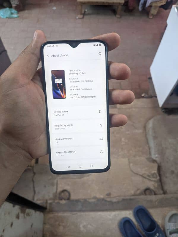 OnePlus 6T 8/128 Dual sim Approved 1