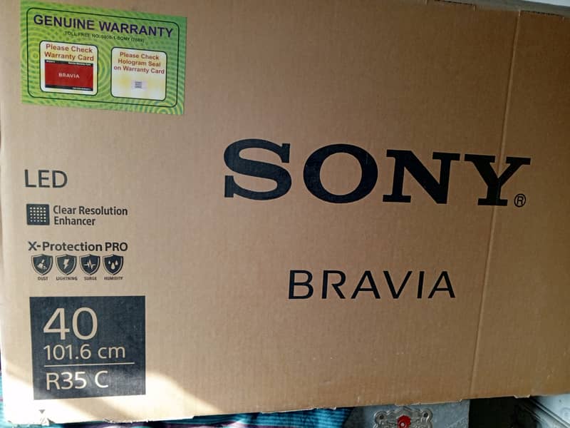 Sony Bravia LED 4O" 1