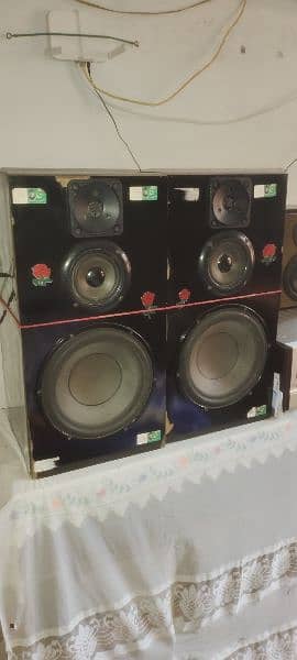 japani speaker 8 inch double 2