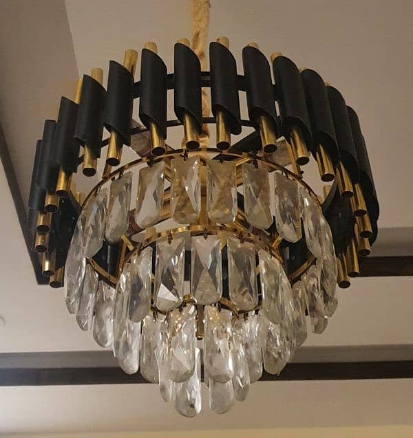 Round Crystal Chandelier 3