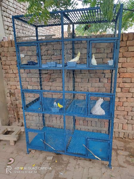 Birds cage for sale| iron cage | breeding season cage 0