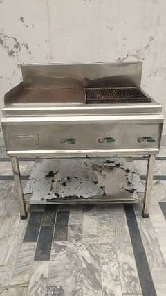 hot plate and grill for sale/fastfood setup