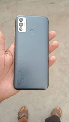 Tecno spark 7t  4 64 with Box urgent sale