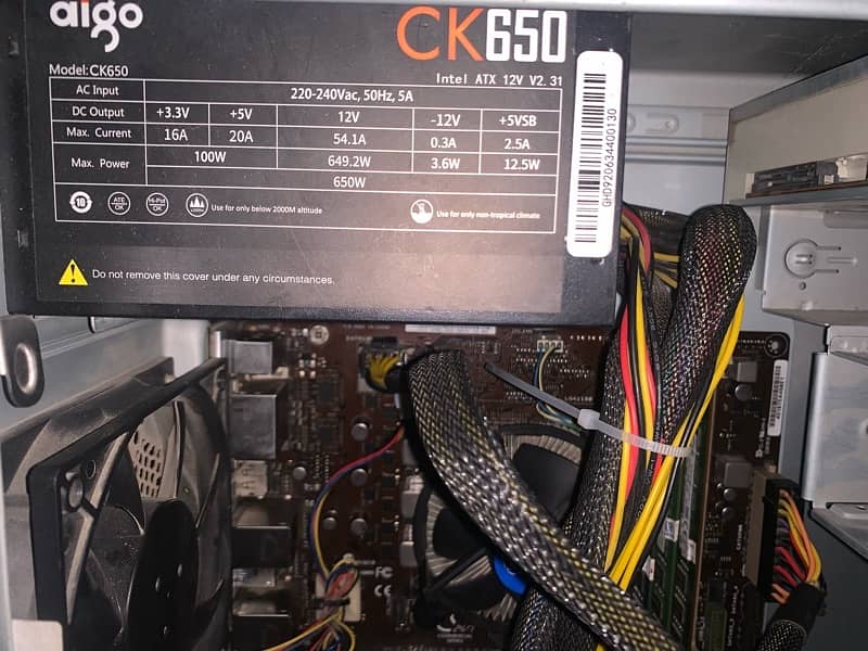 i7 4th gen gaming pc with 650watt psu 1