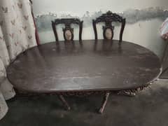 chinioti wooden Dining and 4 chairs